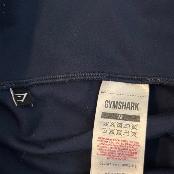 Gymshark Navy Blue Leggings - Picture 3 of 4